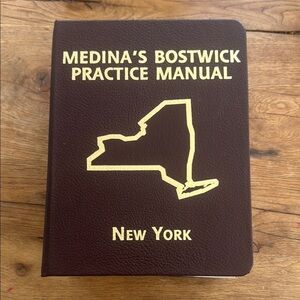Medina’s bus work practice manual number two New York